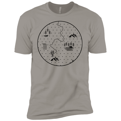 T-Shirts Light Grey / YXS Discovering Nature Boys Premium T-Shirt