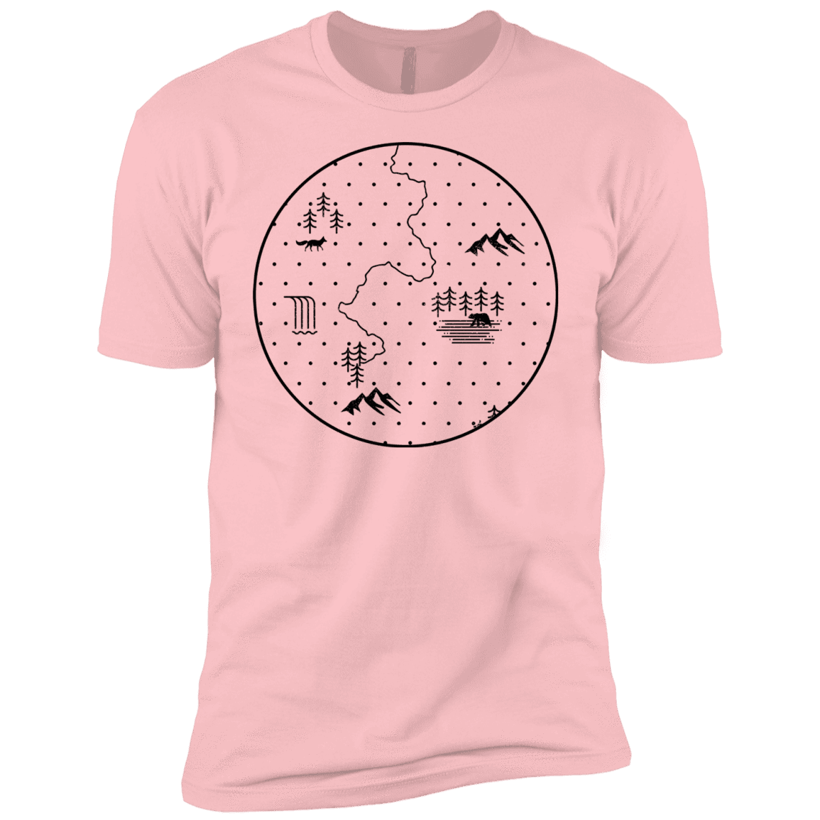 T-Shirts Light Pink / YXS Discovering Nature Boys Premium T-Shirt