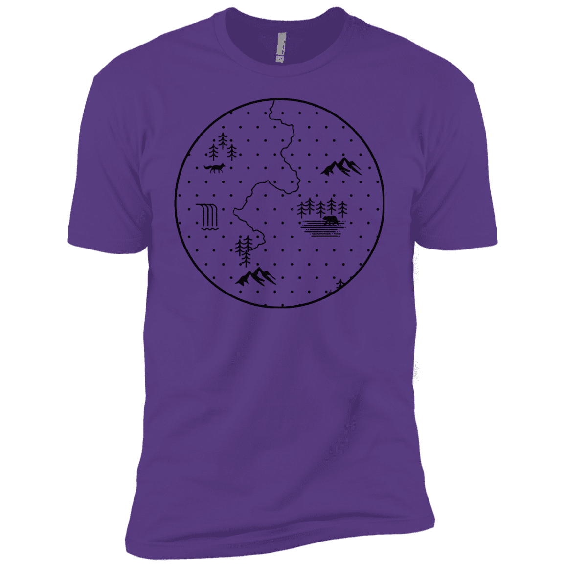 T-Shirts Purple Rush / YXS Discovering Nature Boys Premium T-Shirt