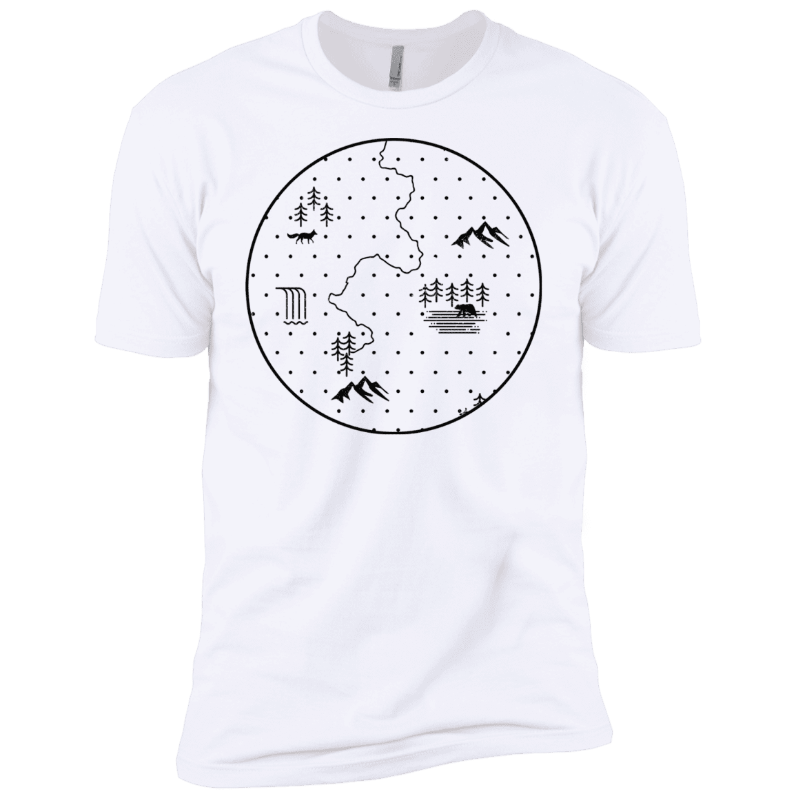 T-Shirts White / YXS Discovering Nature Boys Premium T-Shirt