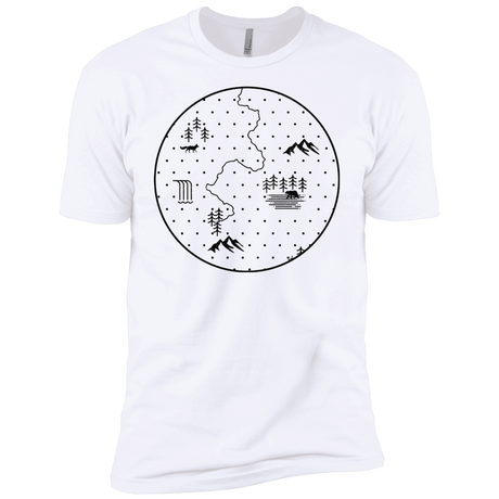 T-Shirts White / YXS Discovering Nature Boys Premium T-Shirt