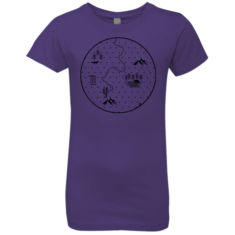 T-Shirts Purple Rush / YXS Discovering Nature Girls Premium T-Shirt