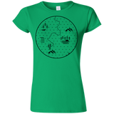 T-Shirts Irish Green / S Discovering Nature Junior Slimmer-Fit T-Shirt