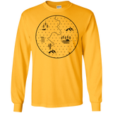 T-Shirts Gold / S Discovering Nature Men's Long Sleeve T-Shirt