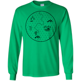 T-Shirts Irish Green / S Discovering Nature Men's Long Sleeve T-Shirt