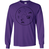 T-Shirts Purple / S Discovering Nature Men's Long Sleeve T-Shirt