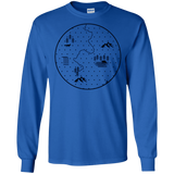 T-Shirts Royal / S Discovering Nature Men's Long Sleeve T-Shirt