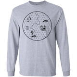 T-Shirts Sport Grey / S Discovering Nature Men's Long Sleeve T-Shirt