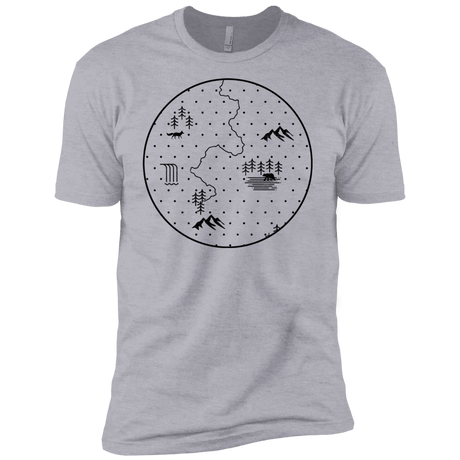 T-Shirts Heather Grey / X-Small Discovering Nature Men's Premium T-Shirt