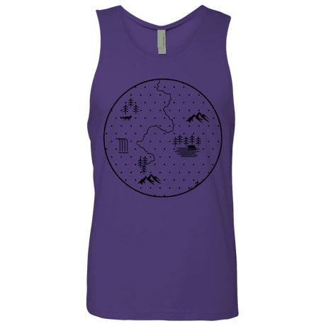 T-Shirts Discovering Nature Men's Premium Tank Top