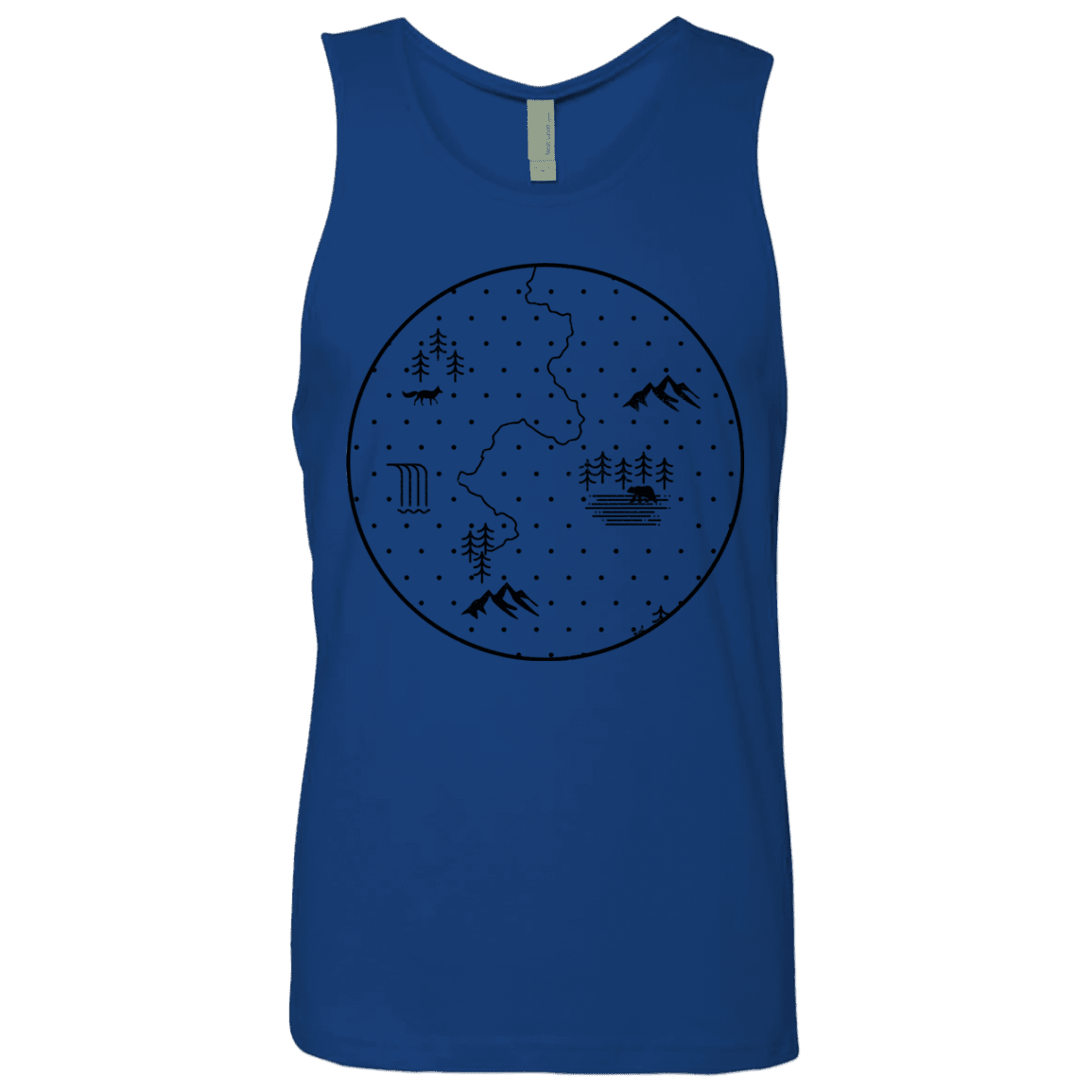 T-Shirts Discovering Nature Men's Premium Tank Top