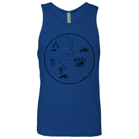T-Shirts Discovering Nature Men's Premium Tank Top