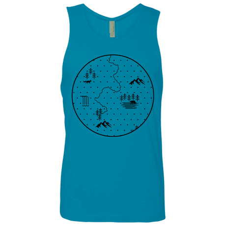T-Shirts Discovering Nature Men's Premium Tank Top