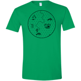 T-Shirts Irish Green / S Discovering Nature Men's Semi-Fitted Softstyle