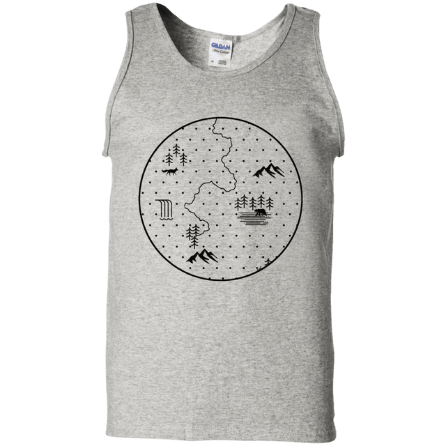 T-Shirts Ash / S Discovering Nature Men's Tank Top