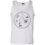 T-Shirts White / S Discovering Nature Men's Tank Top