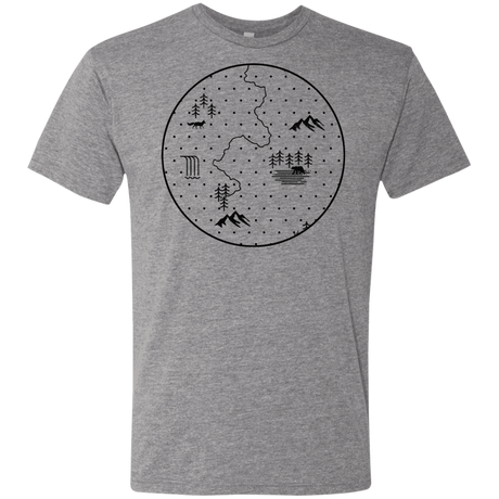 T-Shirts Premium Heather / S Discovering Nature Men's Triblend T-Shirt