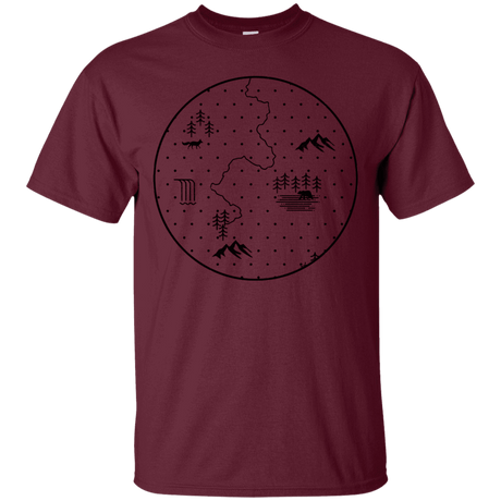 T-Shirts Maroon / S Discovering Nature T-Shirt