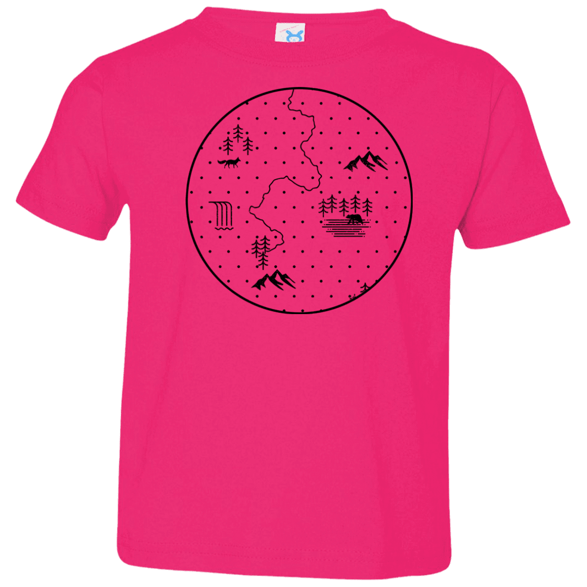 T-Shirts Hot Pink / 2T Discovering Nature Toddler Premium T-Shirt