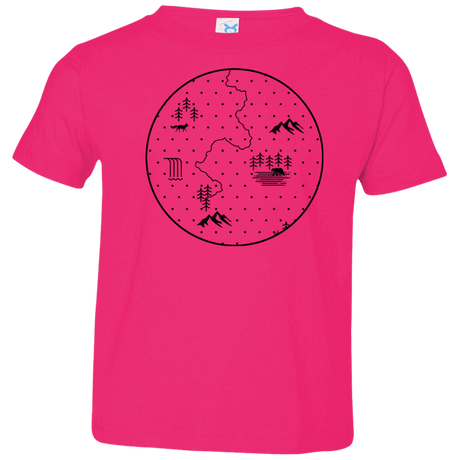 T-Shirts Hot Pink / 2T Discovering Nature Toddler Premium T-Shirt