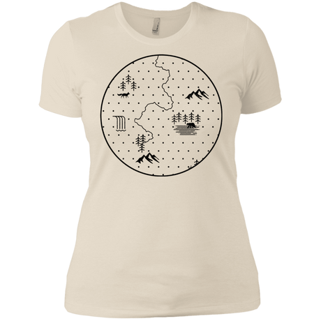 T-Shirts Ivory/ / X-Small Discovering Nature Women's Premium T-Shirt