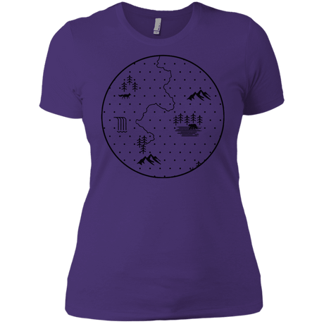 T-Shirts Purple Rush/ / X-Small Discovering Nature Women's Premium T-Shirt