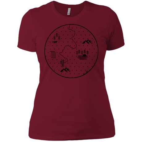 T-Shirts Scarlet / X-Small Discovering Nature Women's Premium T-Shirt