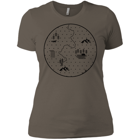T-Shirts Warm Grey / X-Small Discovering Nature Women's Premium T-Shirt