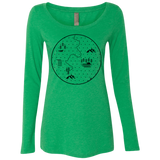 T-Shirts Envy / S Discovering Nature Women's Triblend Long Sleeve Shirt