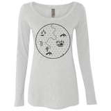 T-Shirts Heather White / S Discovering Nature Women's Triblend Long Sleeve Shirt