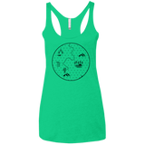T-Shirts Envy / X-Small Discovering Nature Women's Triblend Racerback Tank