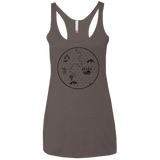T-Shirts Macchiato / X-Small Discovering Nature Women's Triblend Racerback Tank