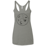 T-Shirts Venetian Grey / X-Small Discovering Nature Women's Triblend Racerback Tank