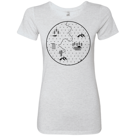 T-Shirts Heather White / S Discovering Nature Women's Triblend T-Shirt
