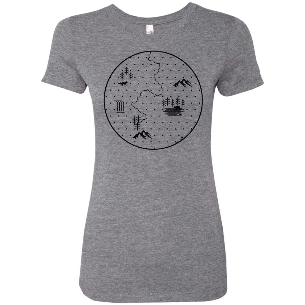 T-Shirts Premium Heather / S Discovering Nature Women's Triblend T-Shirt