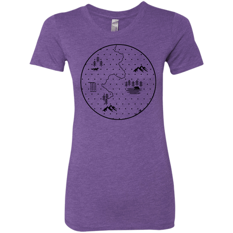 T-Shirts Purple Rush / S Discovering Nature Women's Triblend T-Shirt