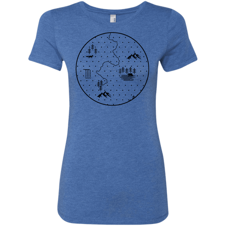 T-Shirts Vintage Royal / S Discovering Nature Women's Triblend T-Shirt