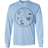 T-Shirts Light Blue / YS Discovering Nature Youth Long Sleeve T-Shirt