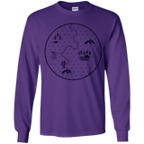 T-Shirts Purple / YS Discovering Nature Youth Long Sleeve T-Shirt