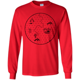 T-Shirts Red / YS Discovering Nature Youth Long Sleeve T-Shirt