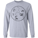 T-Shirts Sport Grey / YS Discovering Nature Youth Long Sleeve T-Shirt