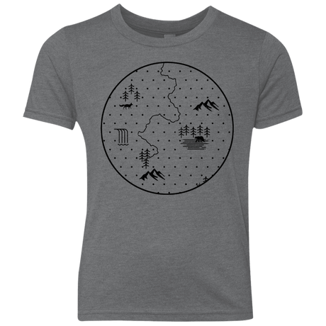 T-Shirts Premium Heather / YXS Discovering Nature Youth Triblend T-Shirt