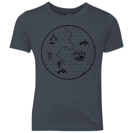 T-Shirts Vintage Navy / YXS Discovering Nature Youth Triblend T-Shirt
