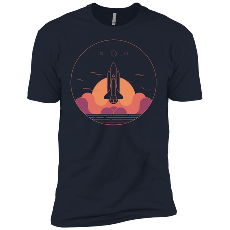 T-Shirts Midnight Navy / YXS Discovery Star Boys Premium T-Shirt