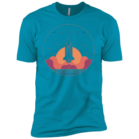 T-Shirts Turquoise / YXS Discovery Star Boys Premium T-Shirt