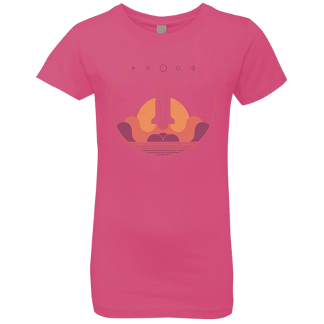 T-Shirts Hot Pink / YXS Discovery Star Girls Premium T-Shirt