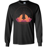 T-Shirts Black / S Discovery Star Men's Long Sleeve T-Shirt