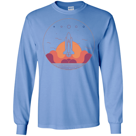 T-Shirts Carolina Blue / S Discovery Star Men's Long Sleeve T-Shirt