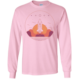 T-Shirts Light Pink / S Discovery Star Men's Long Sleeve T-Shirt