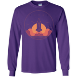 T-Shirts Purple / S Discovery Star Men's Long Sleeve T-Shirt